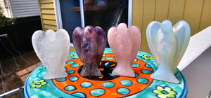 STUNNING CRYSTAL ANGELS 5.5cm