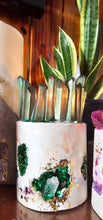 Load image into Gallery viewer, NEW CRYSTAL GEODE CANDLES &amp; HOLDER RANGE