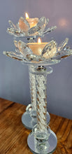 Load image into Gallery viewer, CRYSTAL LOTUS CANDLE HOLDERS