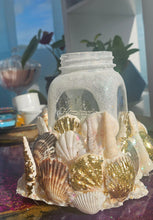 Load image into Gallery viewer, SHELL CANDLE HOLDER-made by me