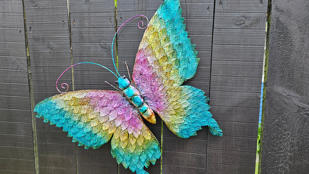 BUTTERFLY 3D METAL WALL ART