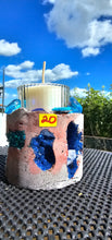 Load image into Gallery viewer, NEW CRYSTAL GEODE CANDLES &amp; HOLDER RANGE