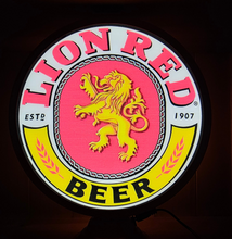 Load image into Gallery viewer, LION RED BEER LAMP