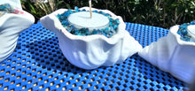 Load image into Gallery viewer, HANDMADE CRYSTAL CONCH  CANDLE HOLDER