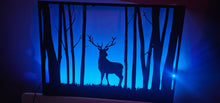 Load image into Gallery viewer, BACKLIT DEER WALL ART