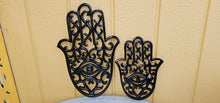 Load image into Gallery viewer, HAND PAINTED WOOD HAMSA WALL ART SETS-5 colours