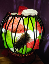 Load image into Gallery viewer, CHRISTMAS CLEAR QUARTZ CRYSTAL  CAGE LAMP(deep soul cleanser)