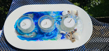 Load image into Gallery viewer, Sale🔥HANDMADE BEACHY SCENE CANDLE HOLDER PLATTER