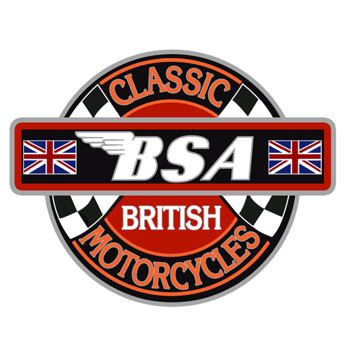 CLASSIC BRITISH BSA WALL ART