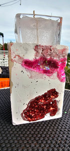 NEW CRYSTAL GEODE CANDLES & HOLDER RANGE