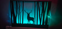 Load image into Gallery viewer, BACKLIT DEER WALL ART