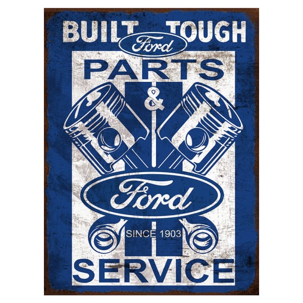 FORD BUILT TOUGH WALL ART