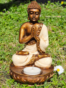 BUDDHA TEA LIGHT CANDLE HOLDER