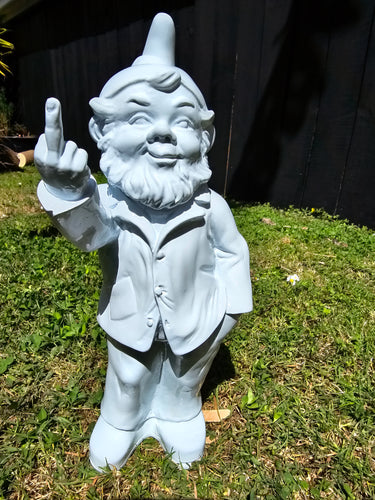 WHITE NAUGHTY GNOME