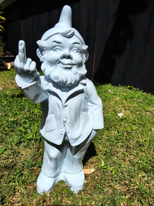 WHITE NAUGHTY GNOME