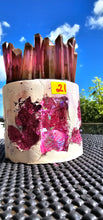 Load image into Gallery viewer, NEW CRYSTAL GEODE CANDLES &amp; HOLDER RANGE
