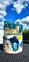 Load image into Gallery viewer, NEW CRYSTAL GEODE CANDLES &amp; HOLDER RANGE