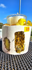 NEW CRYSTAL GEODE CANDLES & HOLDER RANGE