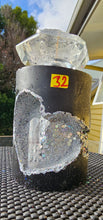 Load image into Gallery viewer, NEW CRYSTAL GEODE CANDLES &amp; HOLDER RANGE