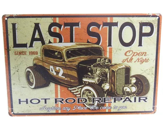 LAST STOP-A4 WALL ART