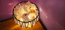 Load image into Gallery viewer, AMETHYST CRYSTAL CAGE LAMP