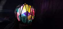 Load image into Gallery viewer, 13 COLORS RAINBOW CLEAR QUARTZ CRYSTAL  CAGE LAMP(deep soul cleanser)