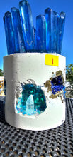 Load image into Gallery viewer, NEW CRYSTAL GEODE CANDLES &amp; HOLDER RANGE