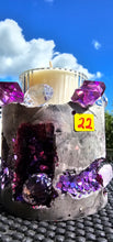 Load image into Gallery viewer, NEW CRYSTAL GEODE CANDLES &amp; HOLDER RANGE