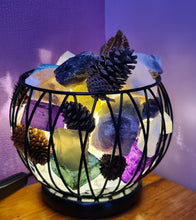 Load image into Gallery viewer, SUPER SPECIAL MIXED CRYSTAL CAGE LAMP