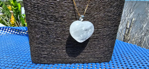 CRYSTAL HEART PENDANTS