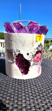 Load image into Gallery viewer, NEW CRYSTAL GEODE CANDLES &amp; HOLDER RANGE