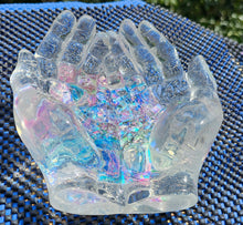 Load image into Gallery viewer, HANDMADE CUPPED HANDS DISH
