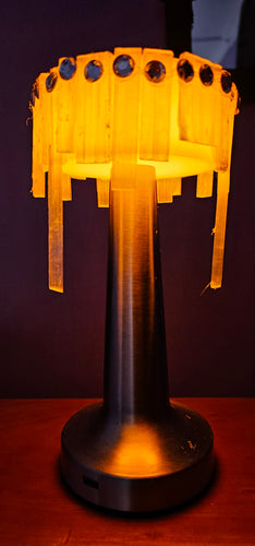 SELENITE CRYSTAL LAMP-made by me