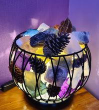 Load image into Gallery viewer, SUPER SPECIAL MIXED CRYSTAL CAGE LAMP