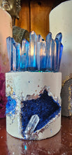 Load image into Gallery viewer, NEW CRYSTAL GEODE CANDLES &amp; HOLDER RANGE