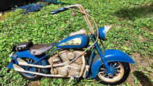 Load image into Gallery viewer, BLUE MOTORCYCLE