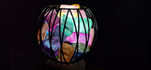 Load image into Gallery viewer, 13 COLORS RAINBOW CLEAR QUARTZ CRYSTAL  CAGE LAMP(deep soul cleanser)