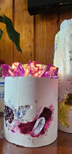 Load image into Gallery viewer, NEW CRYSTAL GEODE CANDLES &amp; HOLDER RANGE