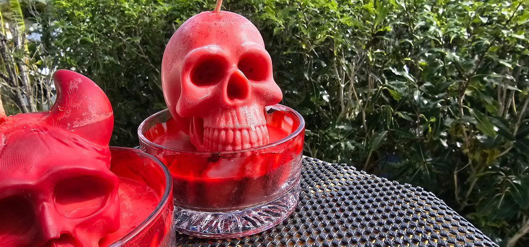 SPOOKY HALLOWEEN DRAGONS BLOOD CANDLES