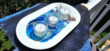Load image into Gallery viewer, Sale🔥HANDMADE BEACHY SCENE CANDLE HOLDER PLATTER
