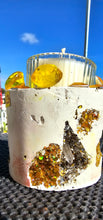 Load image into Gallery viewer, NEW CRYSTAL GEODE CANDLES &amp; HOLDER RANGE