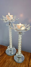 Load image into Gallery viewer, CRYSTAL LOTUS CANDLE HOLDERS