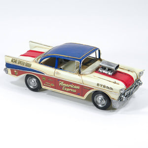 RACING CHEVY HOTROD WITH BLOWER