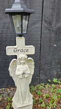 Load image into Gallery viewer, SOLAR POWERED ANGELS WITH LANTERN