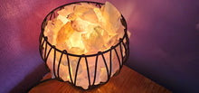 Load image into Gallery viewer, AMETHYST CRYSTAL CAGE LAMP