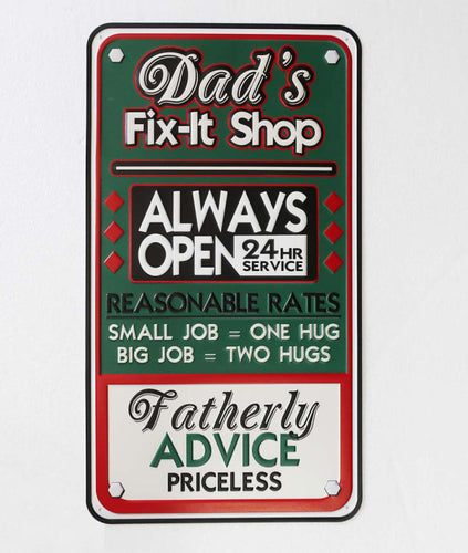 DADS FIX IT SHOP WALL ART
