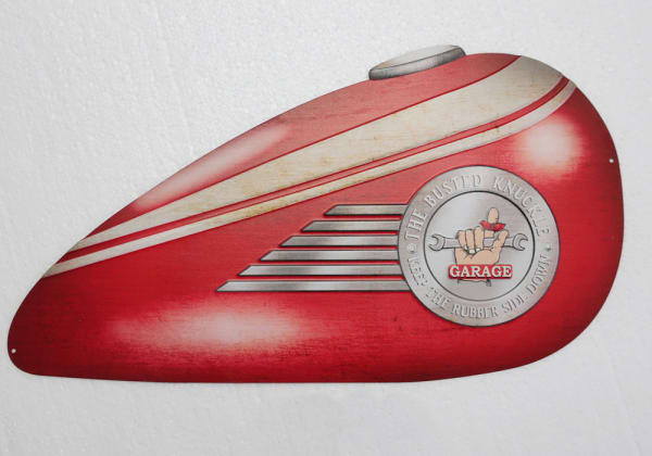 MOTORCYCLE TANK WALL ART
