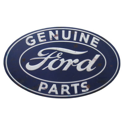 GENUINE FORD EMBOSSED PARTS METAL ART SIGNS