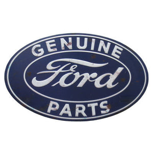 GENUINE FORD EMBOSSED PARTS METAL ART SIGNS