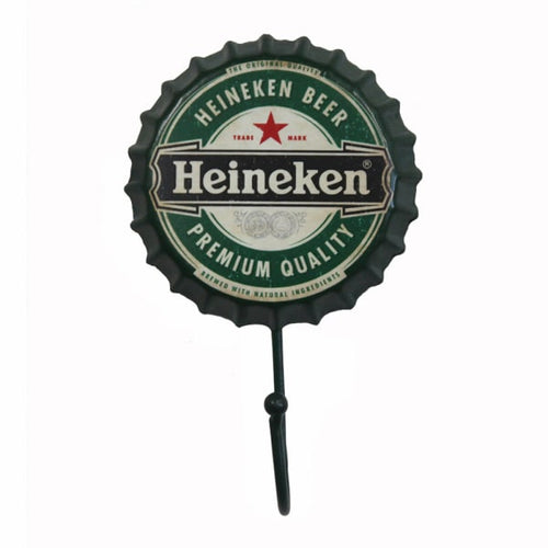 HEINEKEN CAP ART COAT HOOK
